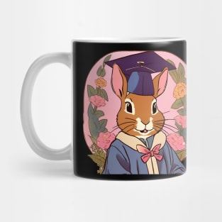 Graduating Student Rabbit Girl Happy Graduation Day Mug